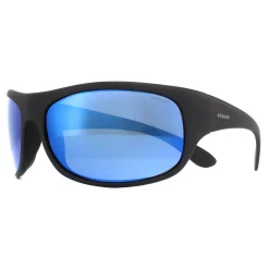 Polaroid Polarised^Sunglasses 07886 003 5X Matte Black Blue Polarized
