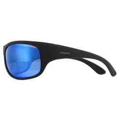 Polaroid Polarised^Sunglasses 07886 003 5X Matte Black Blue Polarized
