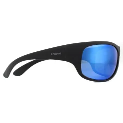 Polaroid Polarised^Sunglasses 07886 003 5X Matte Black Blue Polarized