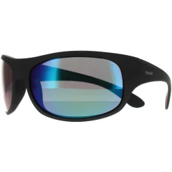 Polaroid Polarised^Sunglasses 07886 3OL 5Z Matte Black Green Mirror Polarized