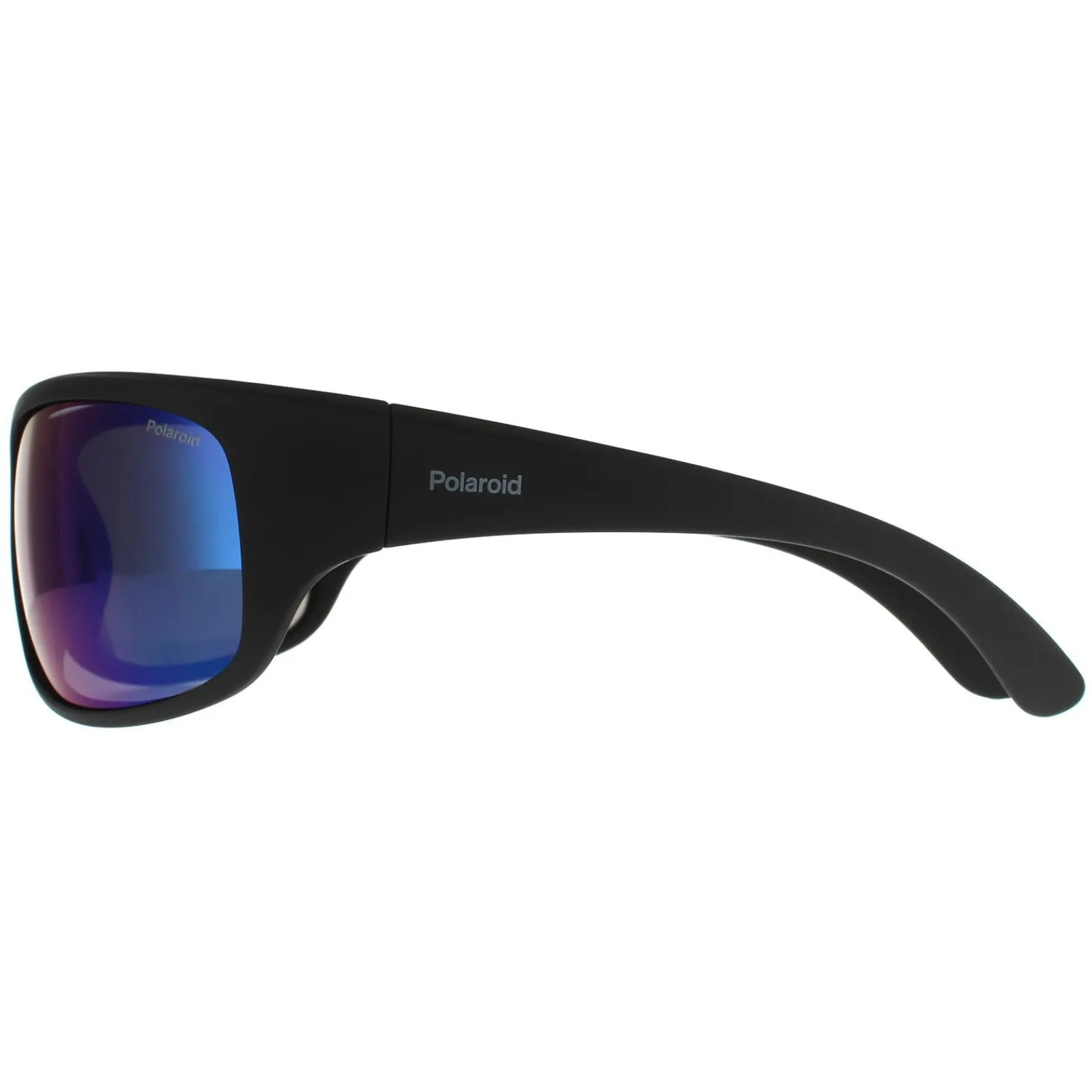 Polaroid Polarised^Sunglasses 07886 3OL 5Z Matte Black Green Mirror Polarized