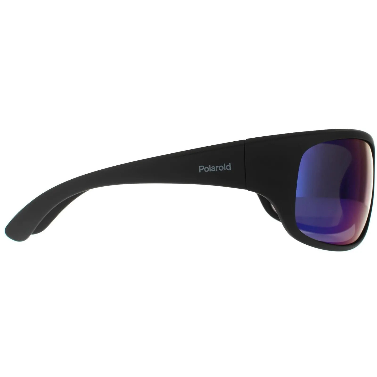 Polaroid Polarised^Sunglasses 07886 3OL 5Z Matte Black Green Mirror Polarized
