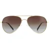 Polaroid Polarised^Sunglasses 6012/N/NEW J5G LA Gold Brown Gradient Polarized