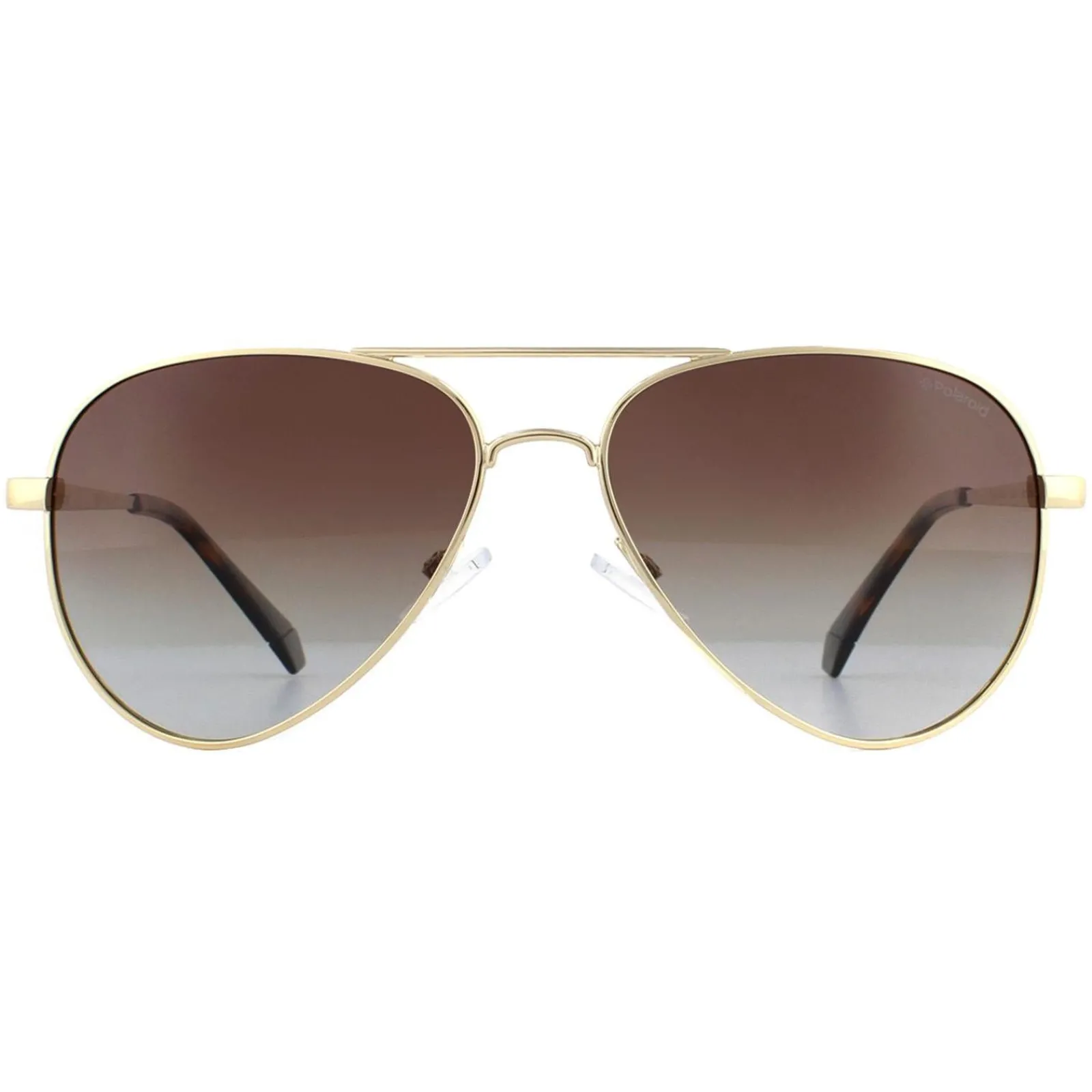 Polaroid Polarised^Sunglasses 6012/N/NEW J5G LA Gold Brown Gradient Polarized