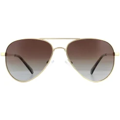 Polaroid Polarised|Aviator^Sunglasses 6012/N/NEW J5G LA Gold Brown Gradient Polarized 56