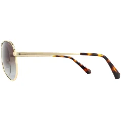 Polaroid Polarised|Aviator^Sunglasses 6012/N/NEW J5G LA Gold Brown Gradient Polarized 56