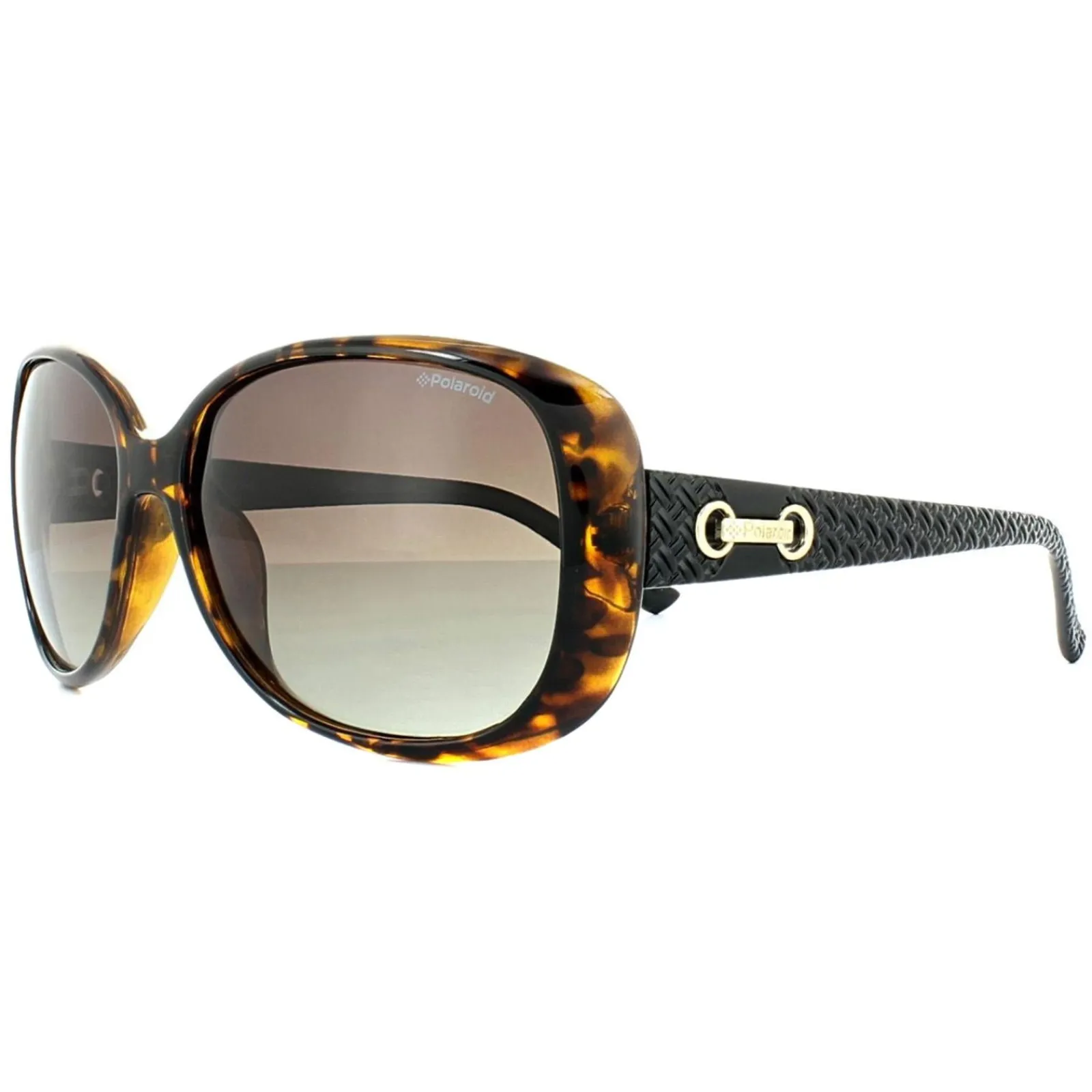 Polaroid Polarised|Butterfly^Sunglasses P8430 581 LA Havana Black Brown Gradient Polarized