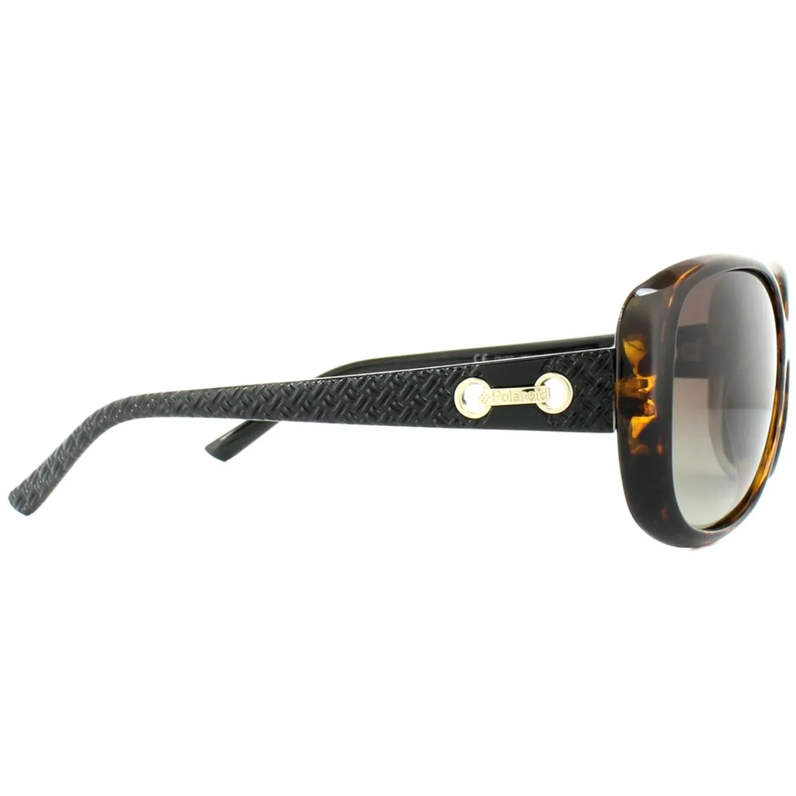 Polaroid Polarised|Butterfly^Sunglasses P8430 581 LA Havana Black Brown Gradient Polarized
