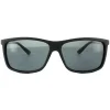 Polaroid Polarised|Rectangle^Sunglasses P8346 KIH Y2 Black Grey Polarized