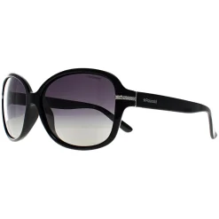 Polaroid Polarised|Butterfly^Sunglasses P8419 KIH IX Black Grey Gradient Polarized