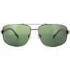 Polaroid Polarised|Aviator^Sunglasses P4314 KIH RC Black Green Polarized