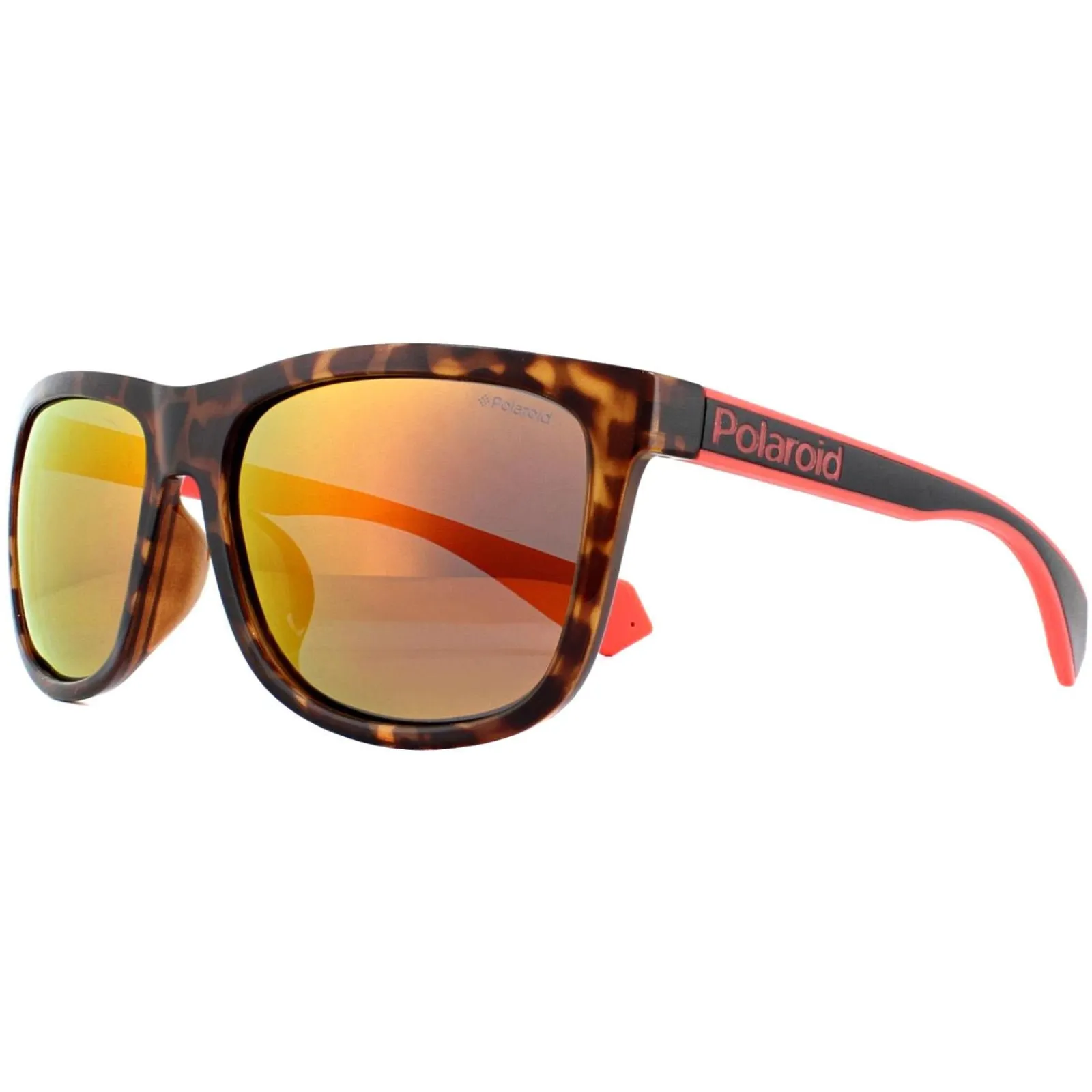 Polaroid Polarised^Sunglasses PLD 6062/F/S 086 OZ Dark Havana Red Polarized