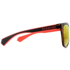 Polaroid Polarised^Sunglasses PLD 6062/F/S 086 OZ Dark Havana Red Polarized