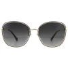 Polaroid Polarised^Sunglasses PLD 6117/G/S RHL LB Gold Grey Black Grey Gradient