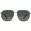 Polaroid Polarised|Aviator^Sunglasses PLD 4141/G/S/X 6LB UC Ruthenium Green Polarized