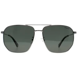 Polaroid Polarised|Aviator^Sunglasses PLD 4141/G/S/X 6LB UC Ruthenium Green Polarized