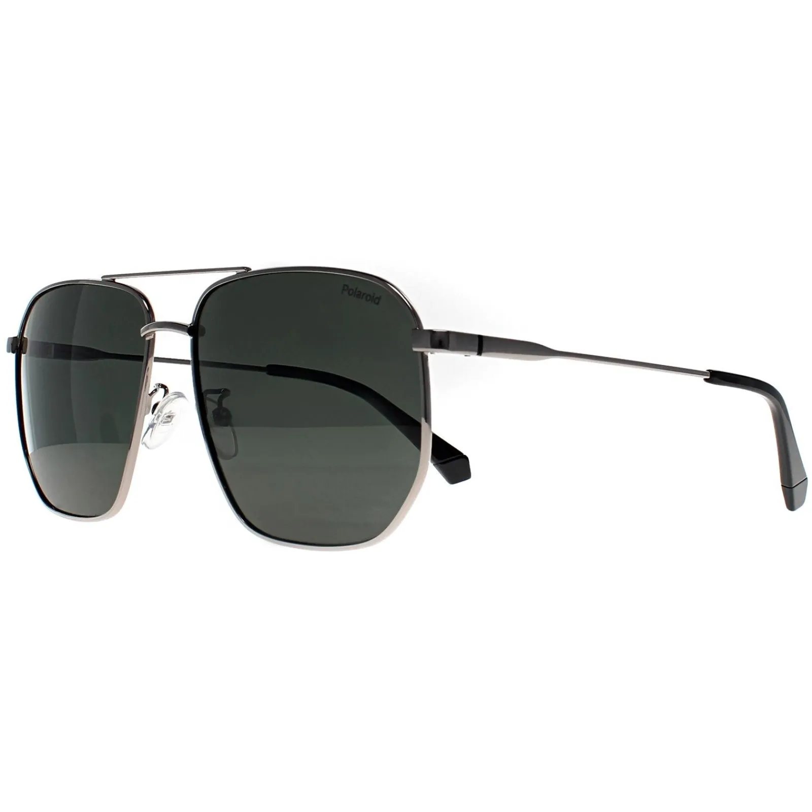 Polaroid Polarised|Aviator^Sunglasses PLD 4141/G/S/X 6LB UC Ruthenium Green Polarized