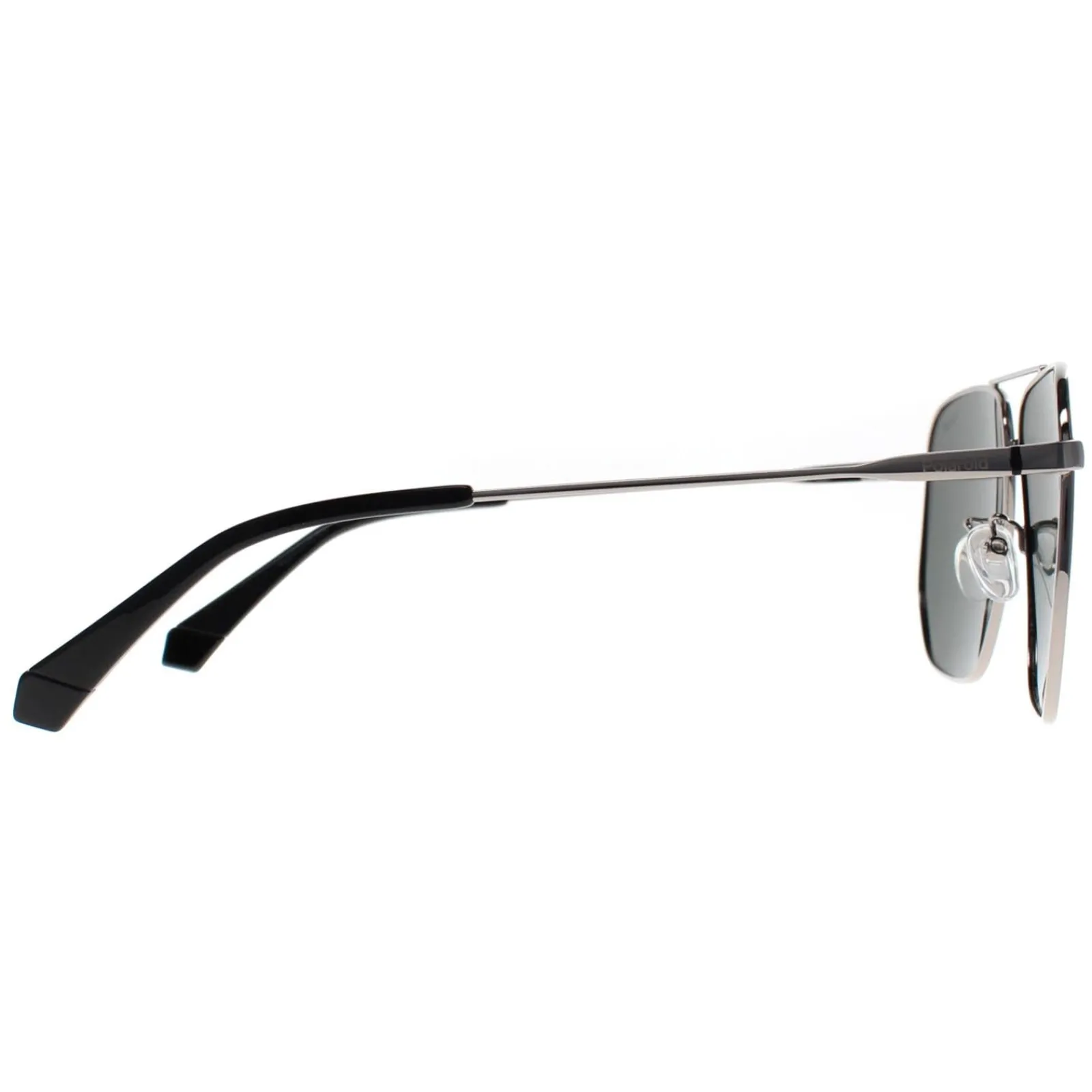 Polaroid Polarised|Aviator^Sunglasses PLD 4141/G/S/X 6LB UC Ruthenium Green Polarized