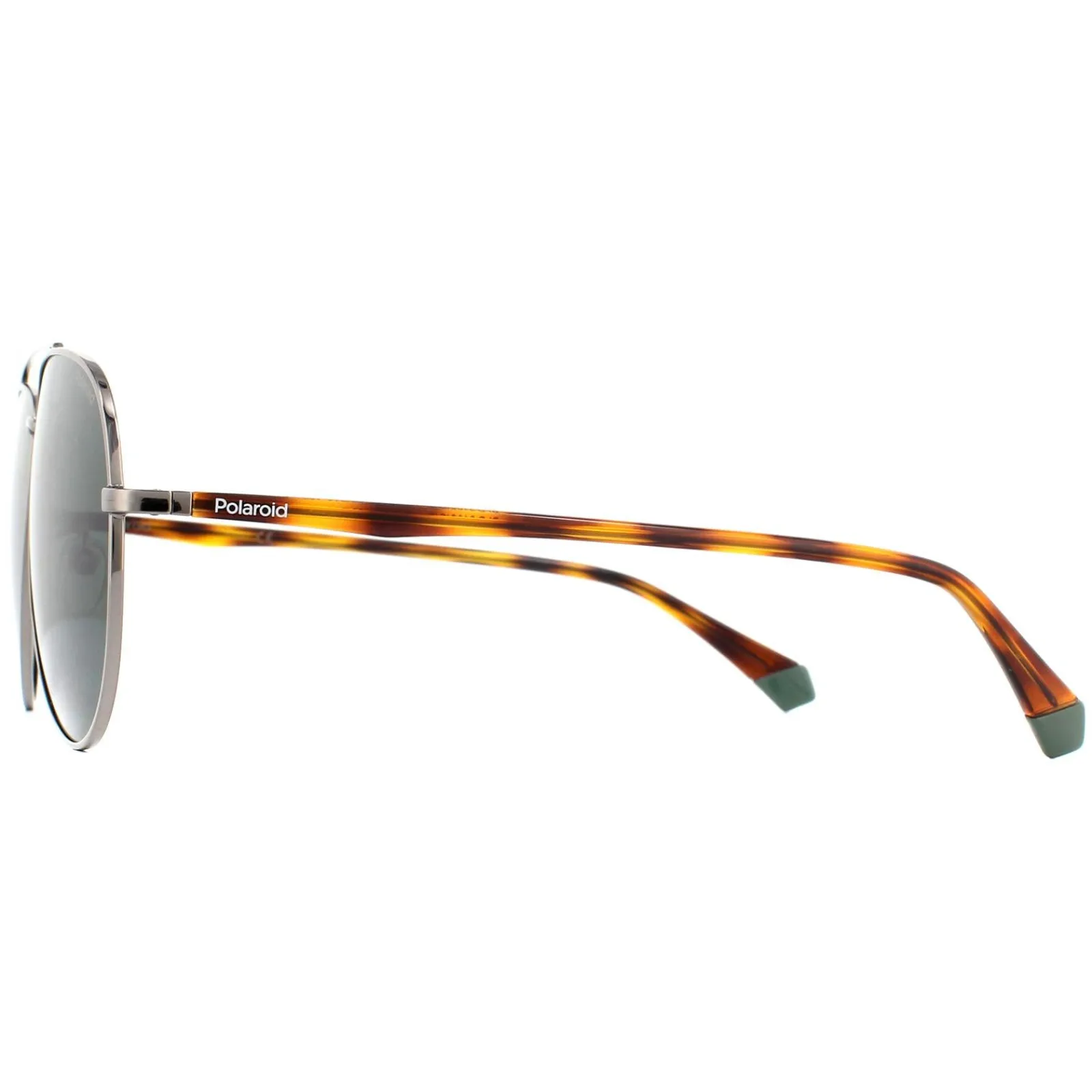 Polaroid Polarised|Aviator^Sunglasses PLD 2105/G/S 6LB UC Ruthenium Havana Green Polariz