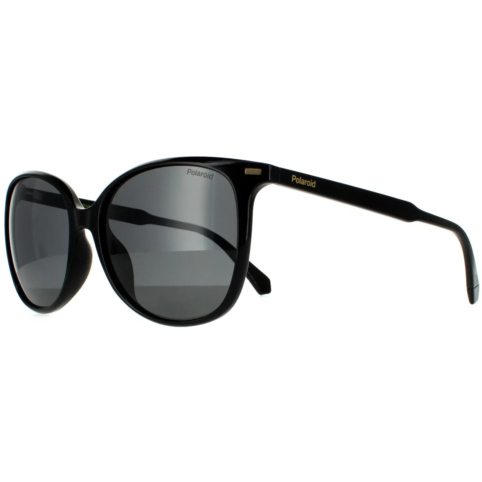 Polaroid Polarised|Cat-Eye^Sunglasses PLD 4125/G/S 807 M9 Black Grey Polarized