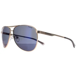 Polaroid Polarised^Sunglasses PLD 2160/G/S/X J5G 5X Gold Blue Mirror Polarized