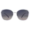 Polaroid Polarised^Sunglasses PLD 6117/G/S GME XW Palladium Violet Violet Gradie