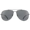 Polaroid Polarised|Aviator^Sunglasses PLD 2105/G/S V81 M9 Dark Ruthenium Black Grey Pola