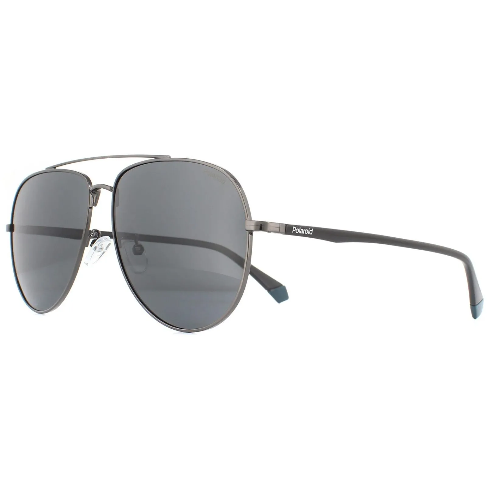 Polaroid Polarised|Aviator^Sunglasses PLD 2105/G/S V81 M9 Dark Ruthenium Black Grey Pola