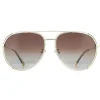 Polaroid Polarised|Aviator^Sunglasses PLD 6116/G/S 84E LA Gold Beige Brown Gradient Pola