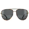 Polaroid Polarised|Aviator^Sunglasses PLD 4126/S 06J M9 Gold Havana Grey Polarized