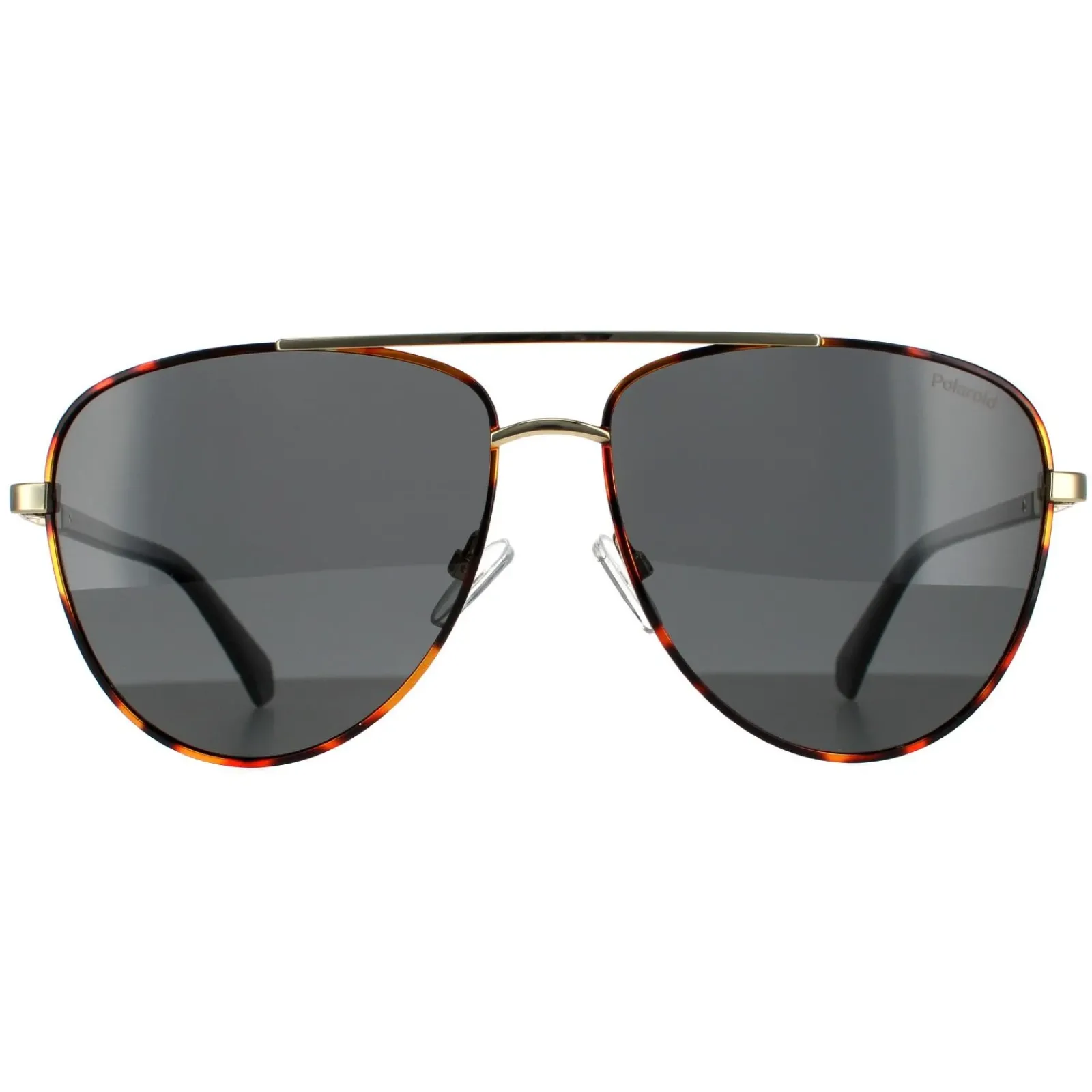 Polaroid Polarised|Aviator^Sunglasses PLD 4126/S 06J M9 Gold Havana Grey Polarized