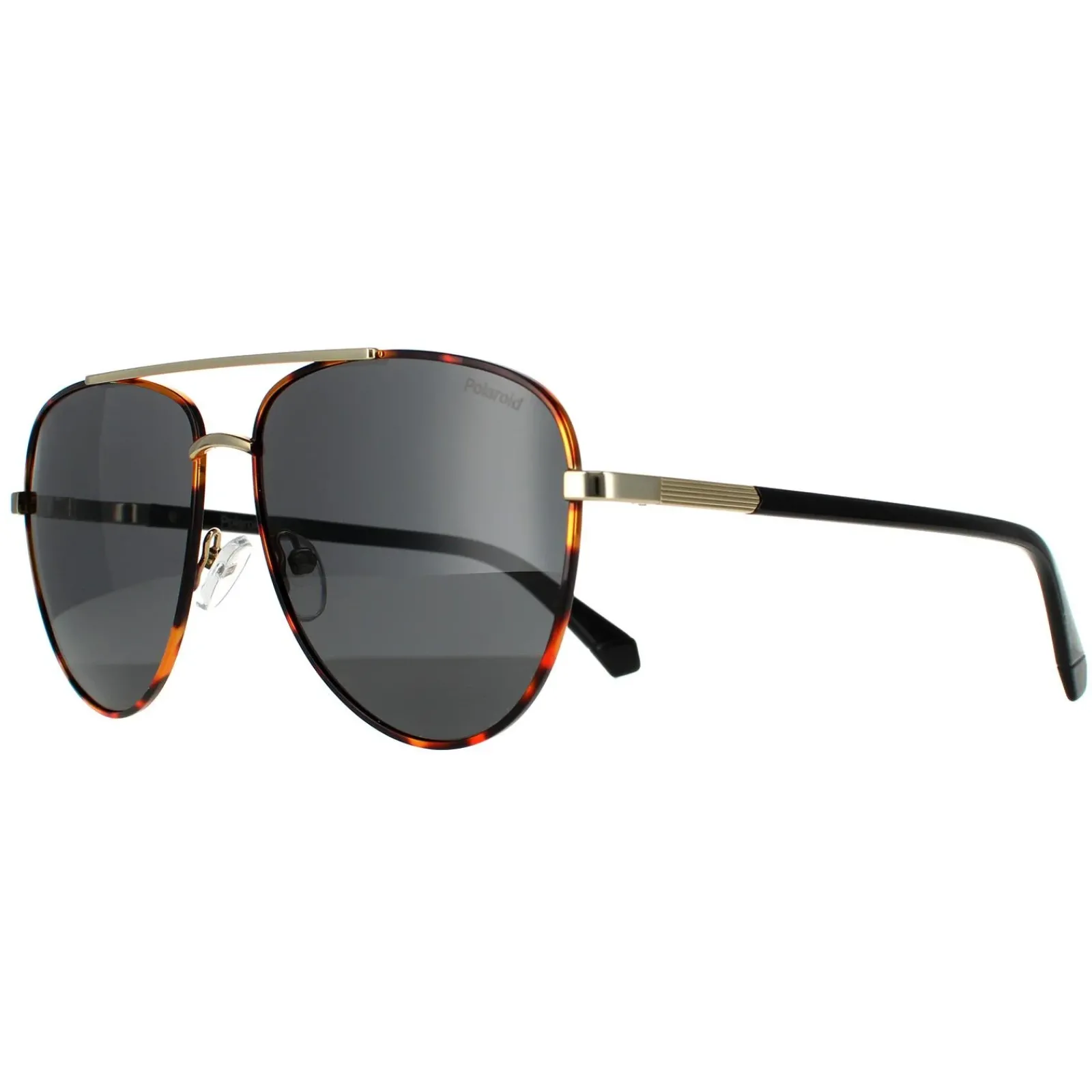 Polaroid Polarised|Aviator^Sunglasses PLD 4126/S 06J M9 Gold Havana Grey Polarized