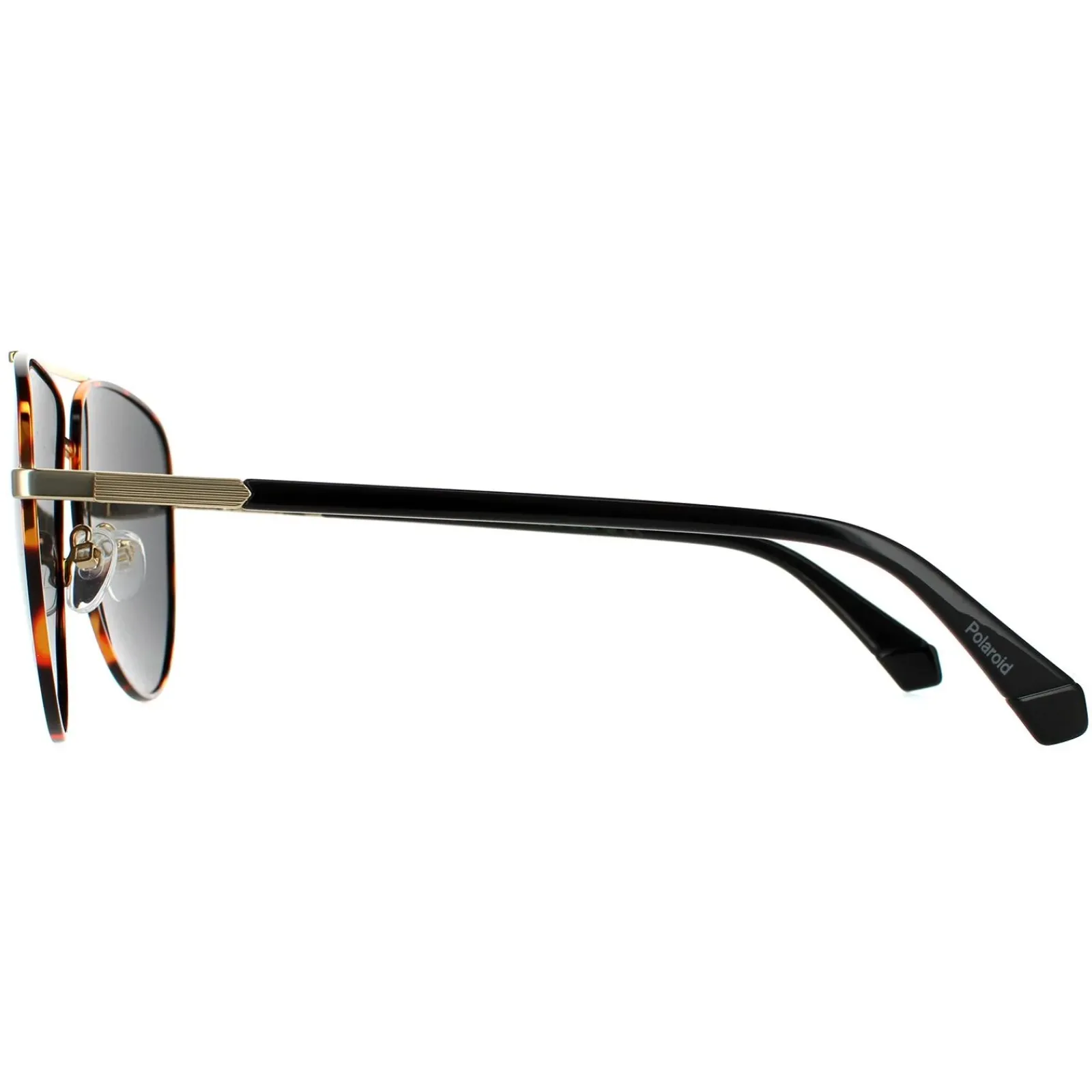 Polaroid Polarised|Aviator^Sunglasses PLD 4126/S 06J M9 Gold Havana Grey Polarized