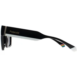 Polaroid Polarised|Rectangle^Sunglasses PLD 6224/S/X 807 M9 Black Grey Polarized
