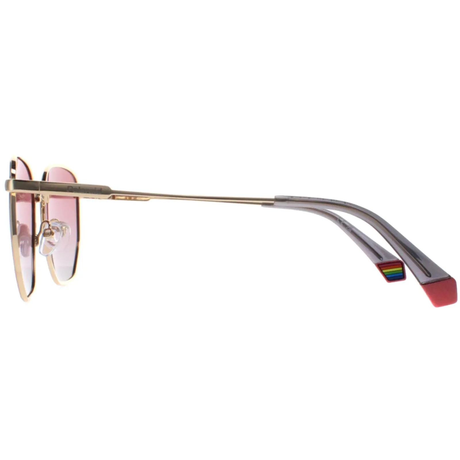 Polaroid Square|Polarised^Sunglasses PLD 6214/S/X EYR GC Gold Pink Pink Gradient Polari