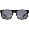 Polaroid Polarised|Rectangle^Sunglasses PLD 2157/S 003 M9 Matte Black Grey Polarized