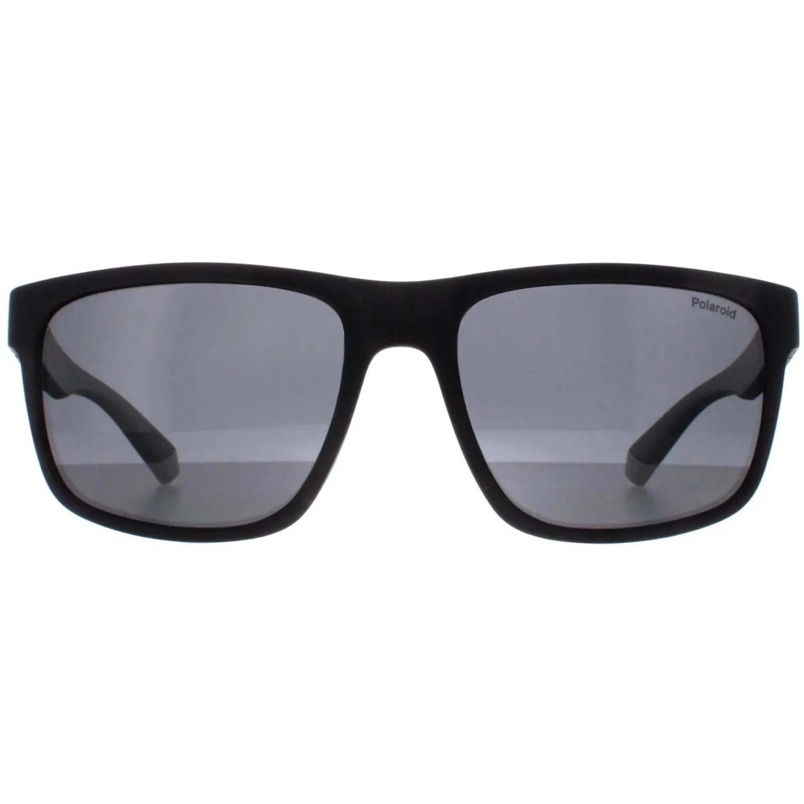 Polaroid Polarised|Rectangle^Sunglasses PLD 2157/S 003 M9 Matte Black Grey Polarized