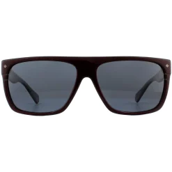 Polaroid Polarised|Rectangle^Sunglasses PLD 6086/S/X FSF C3 Burgundy Grey Grey Polarized