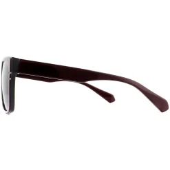 Polaroid Polarised|Rectangle^Sunglasses PLD 6086/S/X FSF C3 Burgundy Grey Grey Polarized