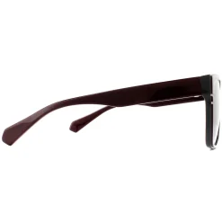 Polaroid Polarised|Rectangle^Sunglasses PLD 6086/S/X FSF C3 Burgundy Grey Grey Polarized