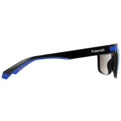 Polaroid Polarised|Square^Sunglasses PLD 2123/S D51 5X Black Blue Blue Mirror Polarized