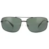 Polaroid Polarised^Sunglasses PLD 2101/S 003 UC Matte Black Green Polarized