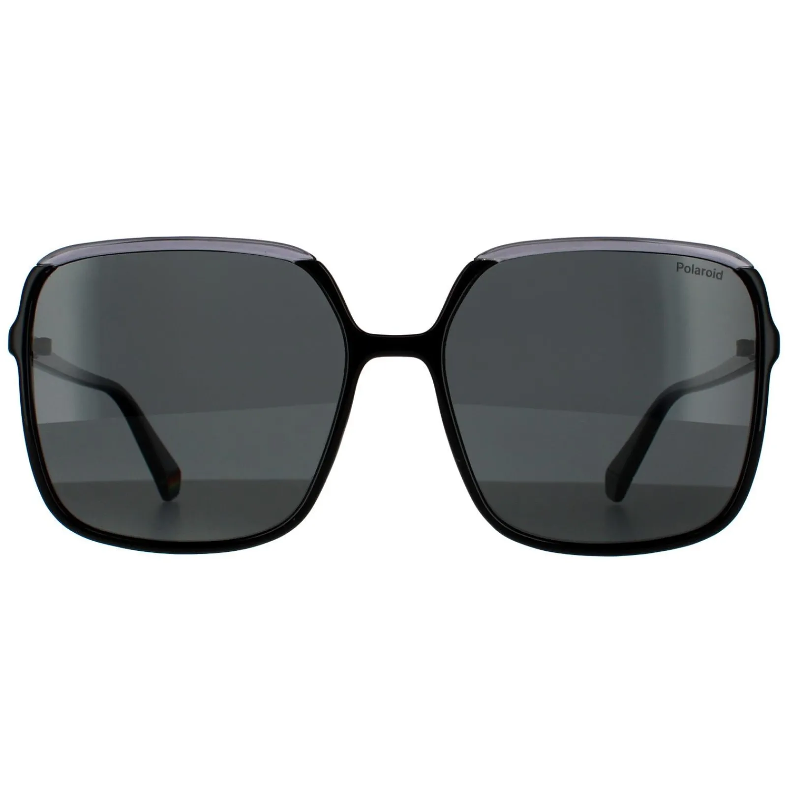 Polaroid Square|Polarised^Sunglasses PLD 6128/S 08A M9 Black Grey Grey Polarized