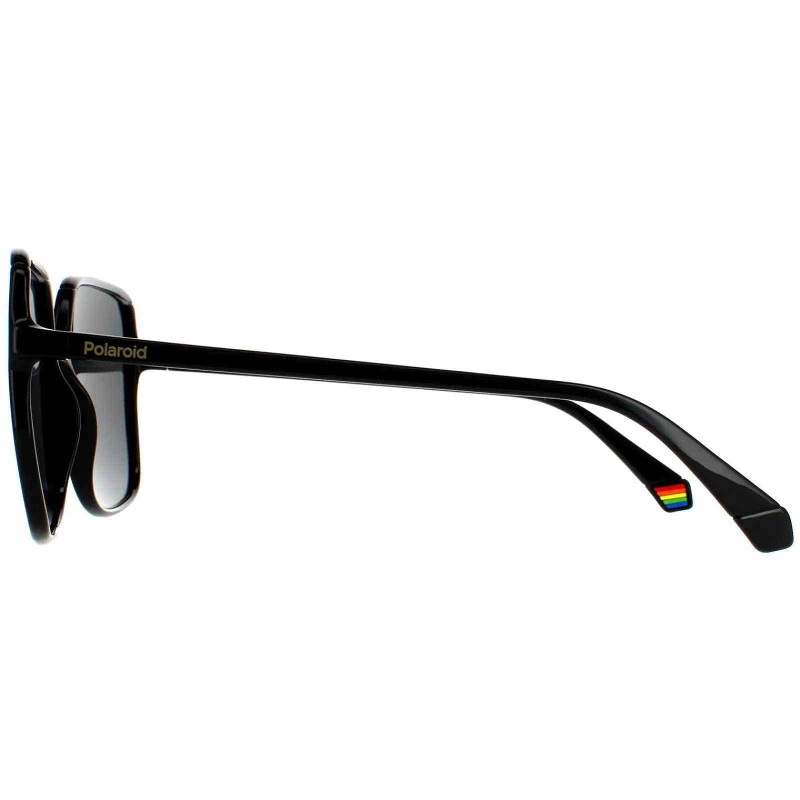 Polaroid Square|Polarised^Sunglasses PLD 6128/S 08A M9 Black Grey Grey Polarized