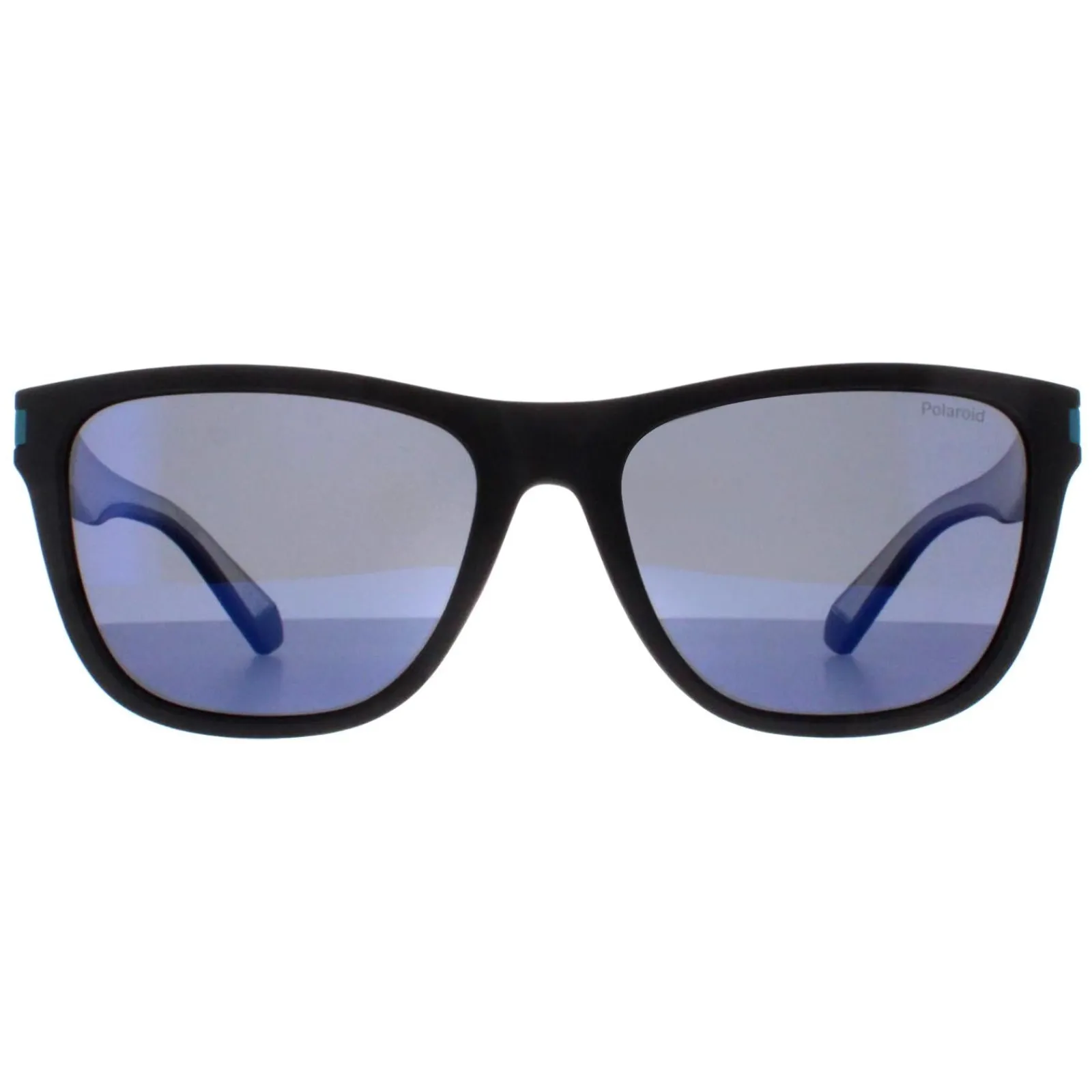 Polaroid Square|Polarised^Sunglasses PLD 2138/S 0VK 5X Matte Black Blue Blue Mirror Pol