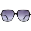 Polaroid Polarised|Square^Sunglasses PLD 6219/S 807 WJ Black Grey Gradient Polarized