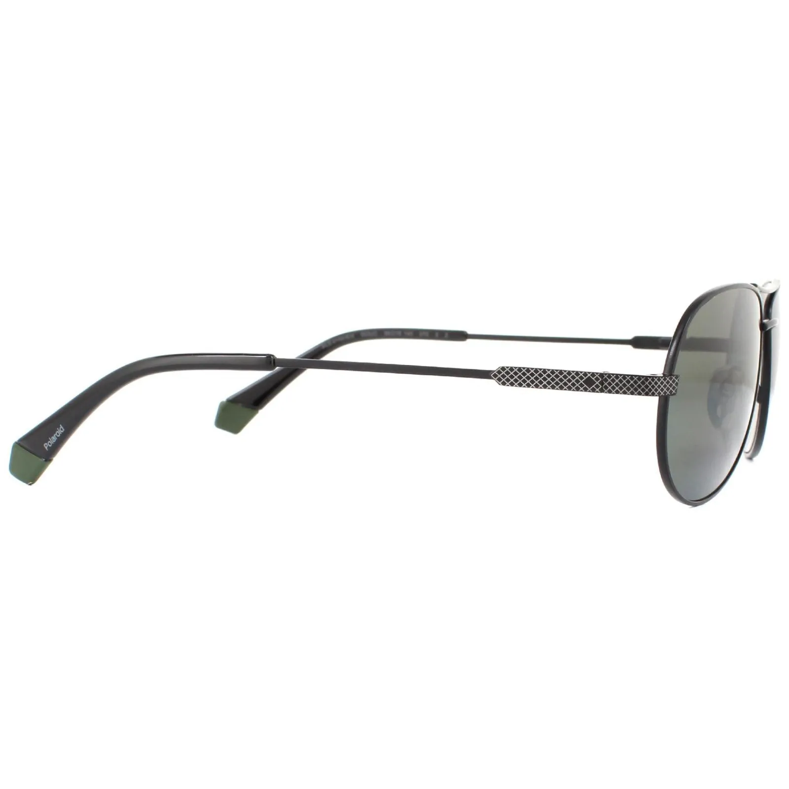 Polaroid Polarised^Sunglasses PLD 2100/S/X 003 UC Matte Black Green Polarized