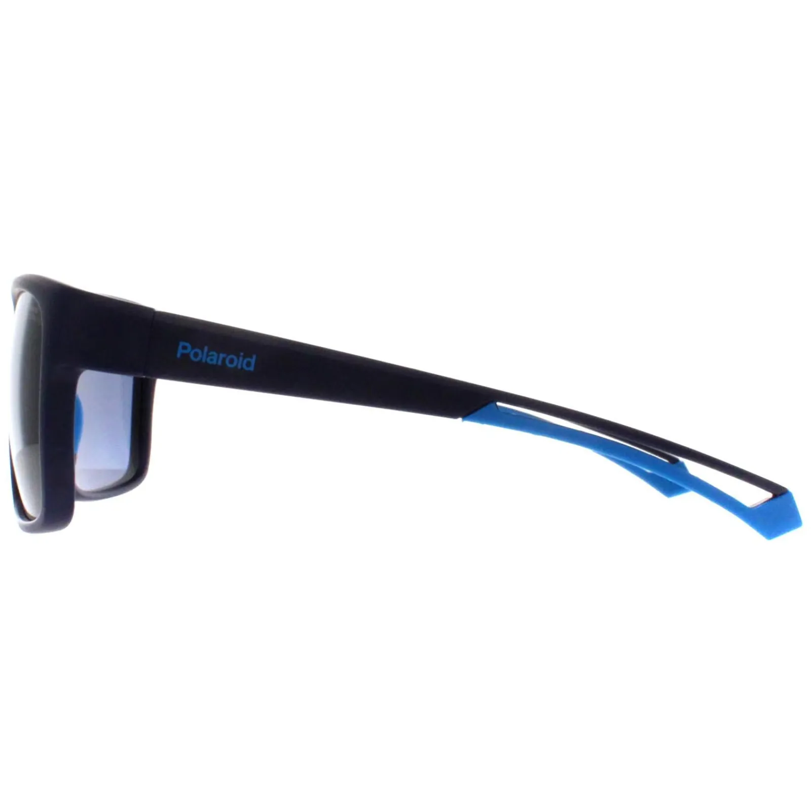 Polaroid Polarised|Rectangle^Sunglasses PLD 7052/S FLL 7I Matte Blue Blue Polarized High C