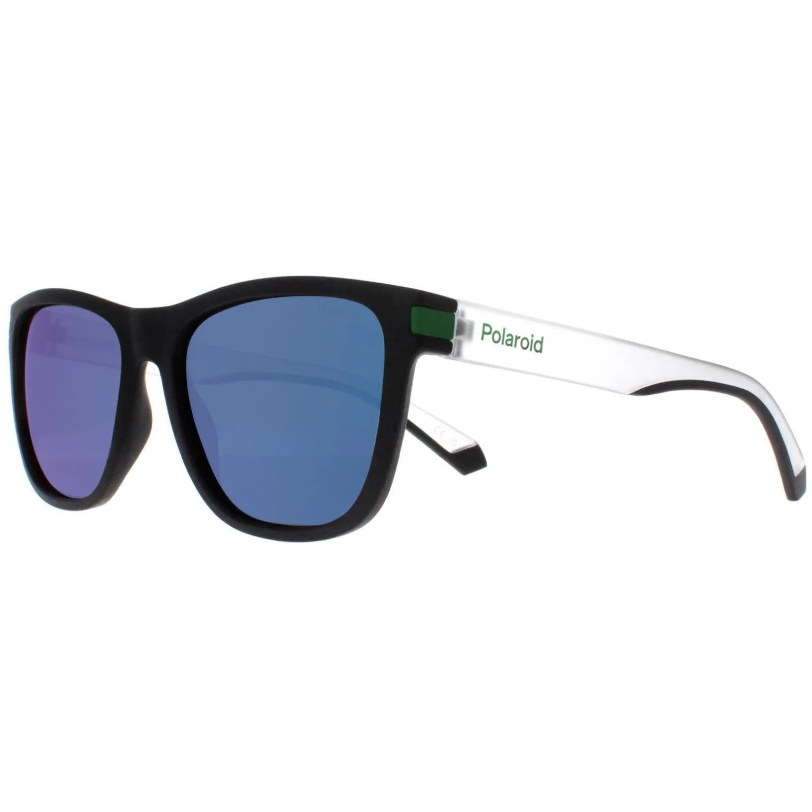 Polaroid Square|Polarised^Sunglasses PLD 2138/S 3OL 5Z Matte Black Green Grey Green Mir