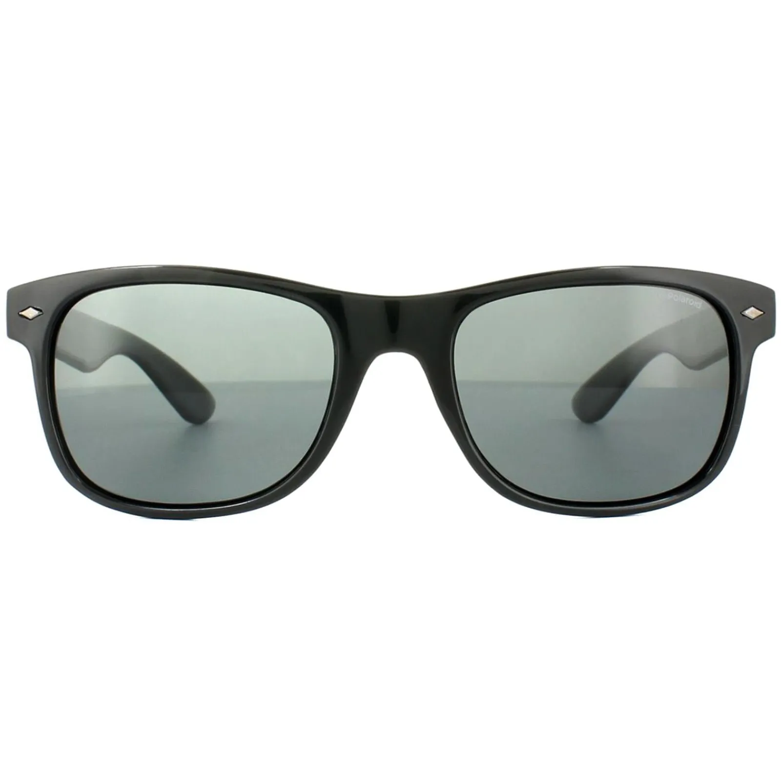 Polaroid Polarised|Rectangle^Sunglasses PLD 1015/S D28 Y2 Shiny Black Grey Polarized